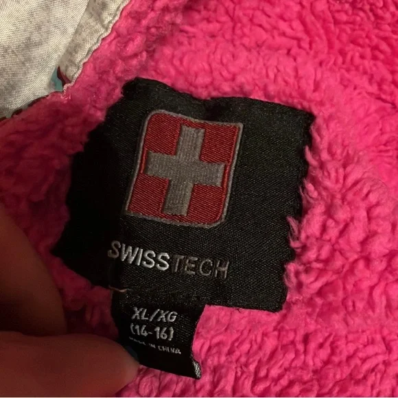 SWISS+TECH Girls Lightweight Coat Size XL 14/16 - Picture 2 of 6